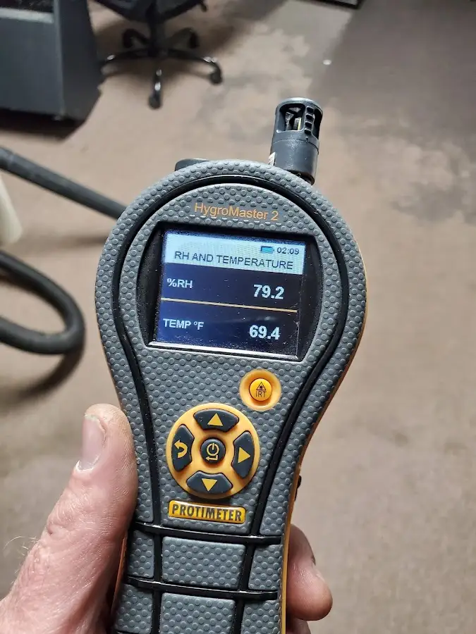 Moisture meter humidity assessment for Fire & Smoke Damage Restoration in Tuckahoe